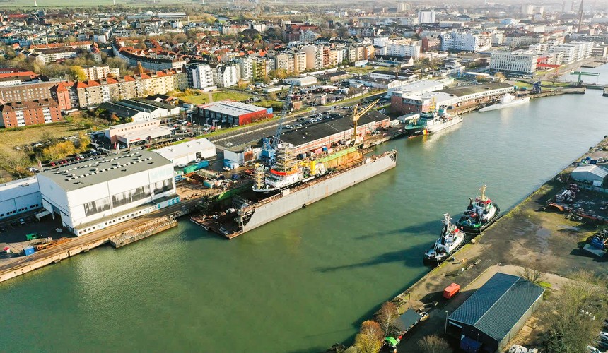 Gelände "Motorenwerke Bremerhaven"​