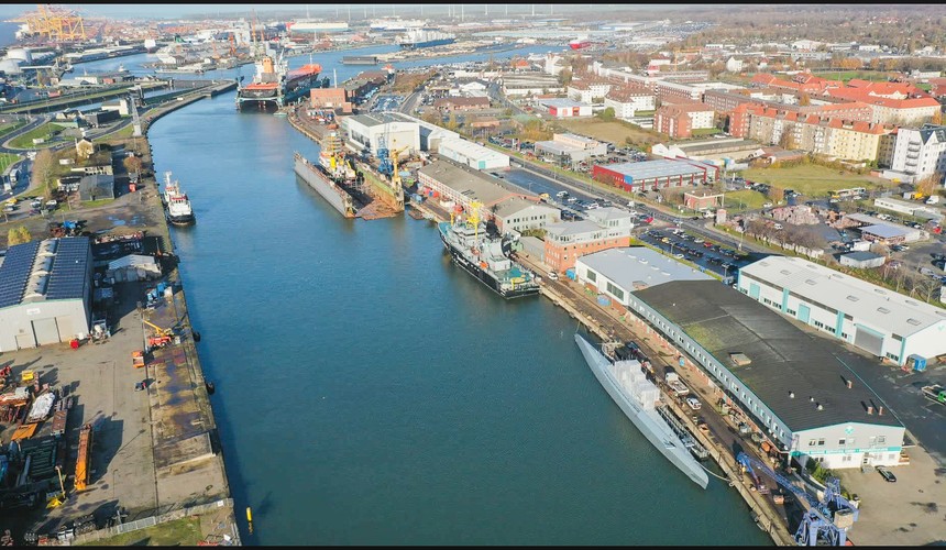 Gelände "Motorenwerke Bremerhaven"​