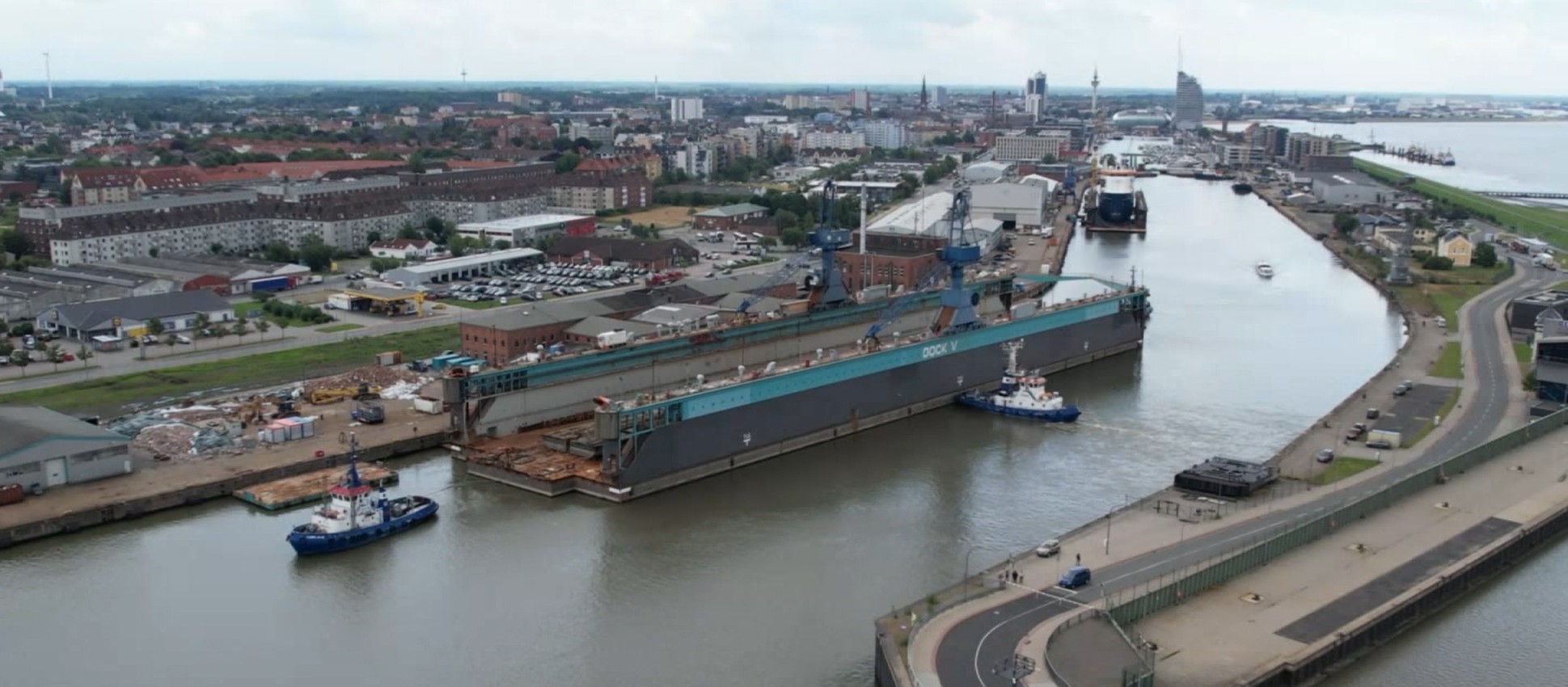 Neuanschaffung > Pan-Max-Dock < für die MWB AG