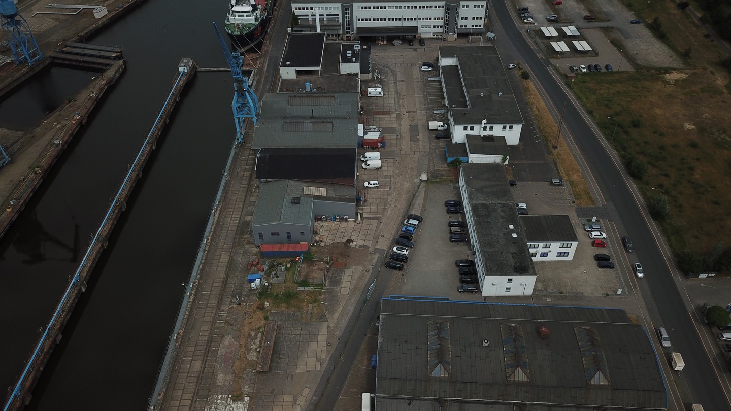 Übernahme des Geländes der Seebeck Neubauwerft gemeinsam mit der Familie Ehlerding