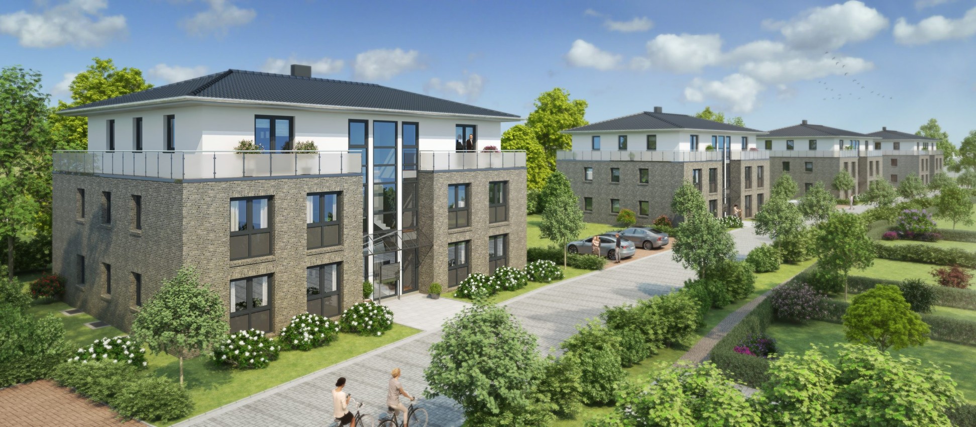 Fertigstellung Bauprojekt "Hackfahrel 4a - 4d​"